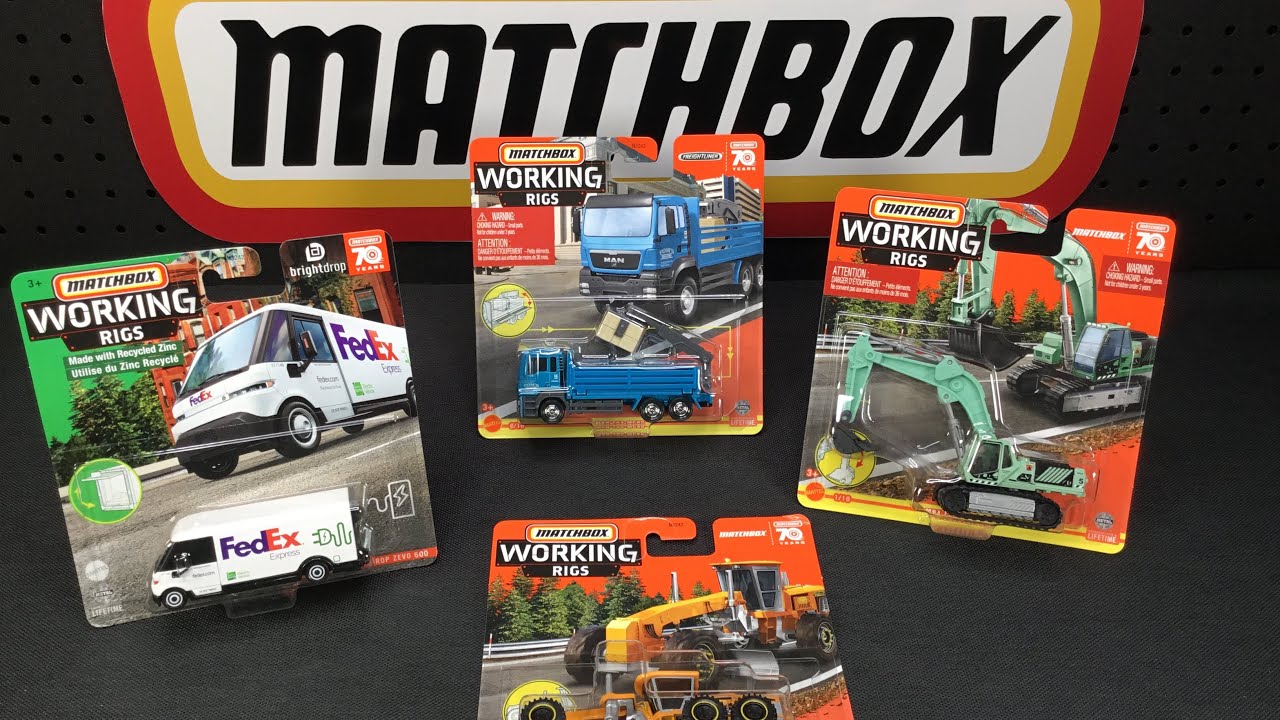 Matchbox 2023 Рабочие установки Микс 1