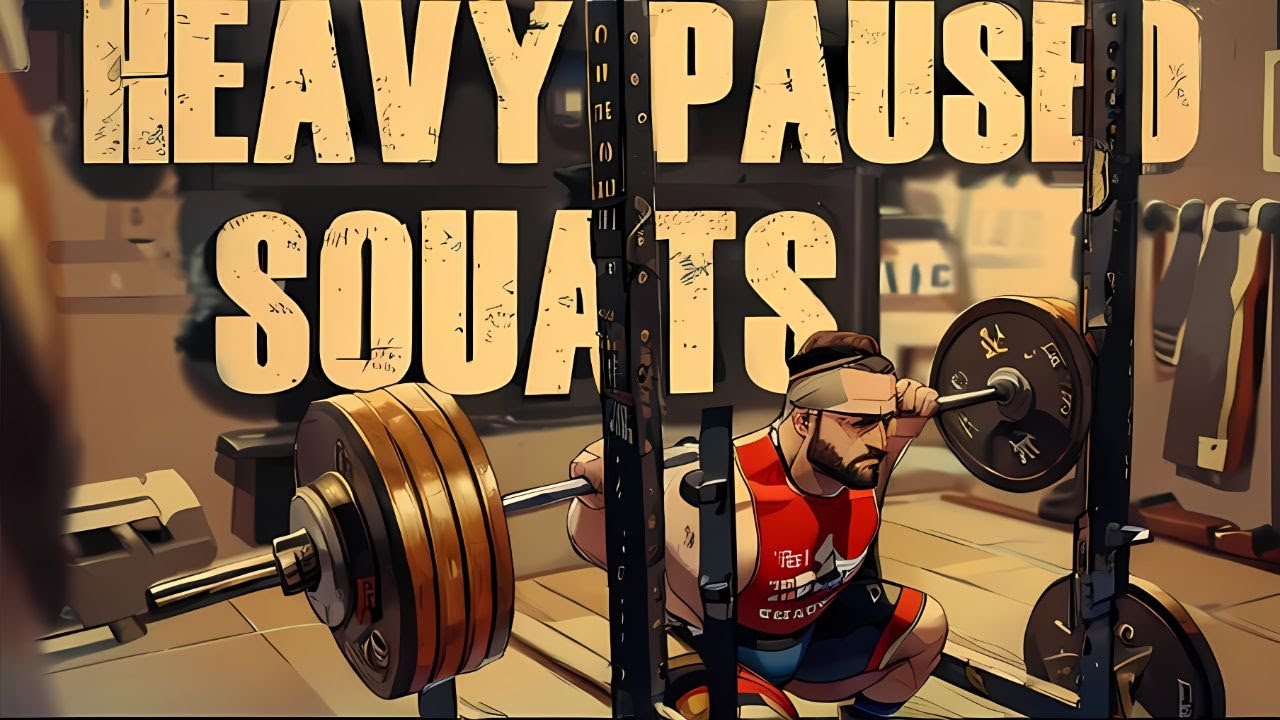 Max Effort Paused Squats (Westside barbell/Conjugate Method)
