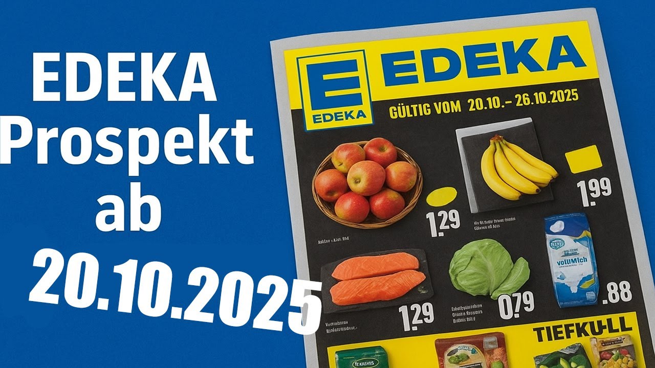 EDEKA Prospekt ab 20.10.2025 🛒 Neue Angebote der Woche &ndash; Frisch, regional, g&uuml;nstig!