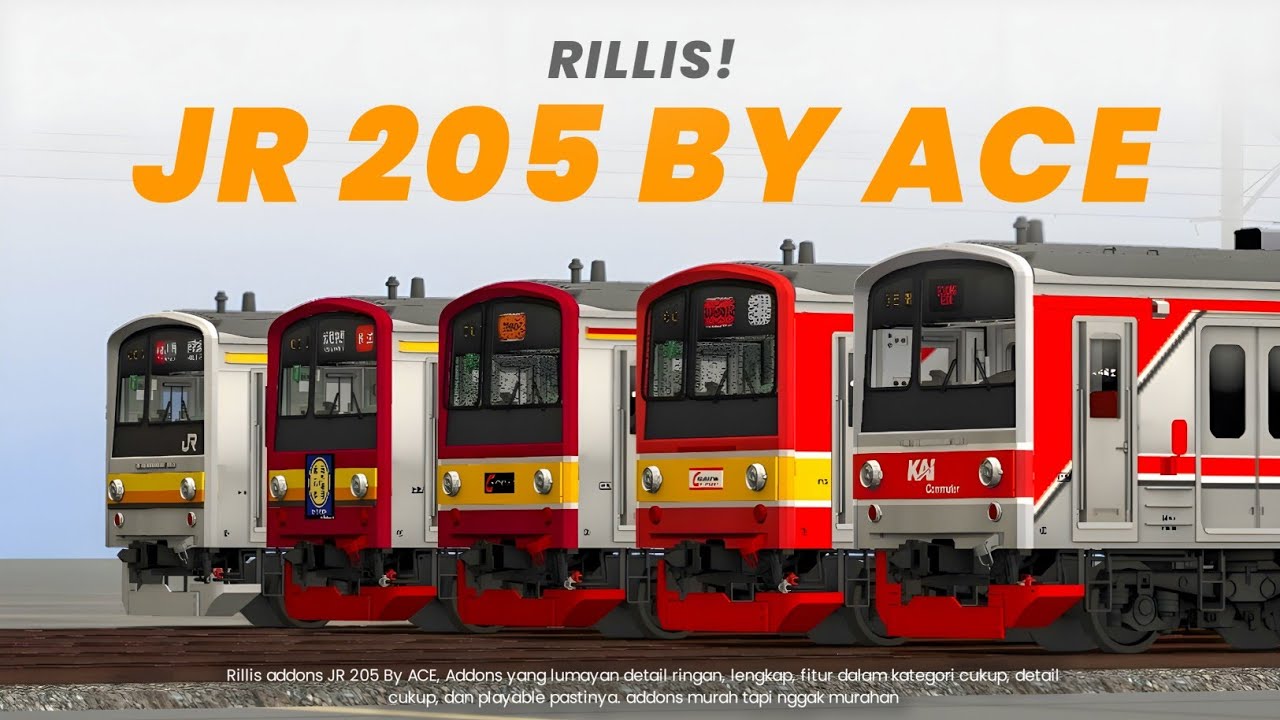 RILLIS! JR 205 SERIES BATCH 3 NAMBU LINE BY ACE || Detail & Full Script
