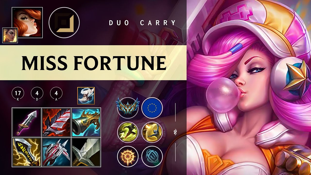 Miss Fortune ADC vs Jhin - EUW Challenger Patch 26.01