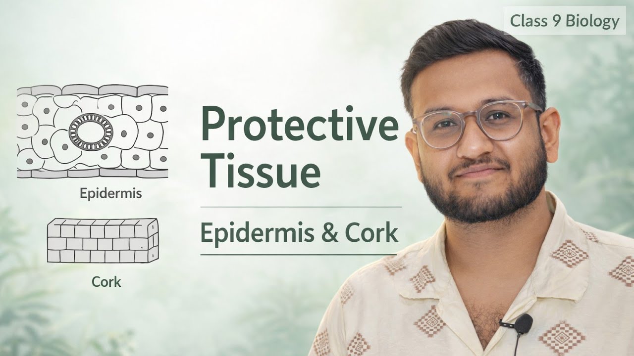 Protective Tissue in Plants | Epidermis and Cork Explained in Hindi | Full Chapter|Professor GenZ 