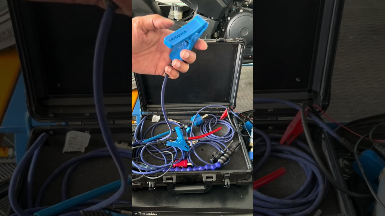 Osciloscópio com Transdutores em Motocicletas 🏍️