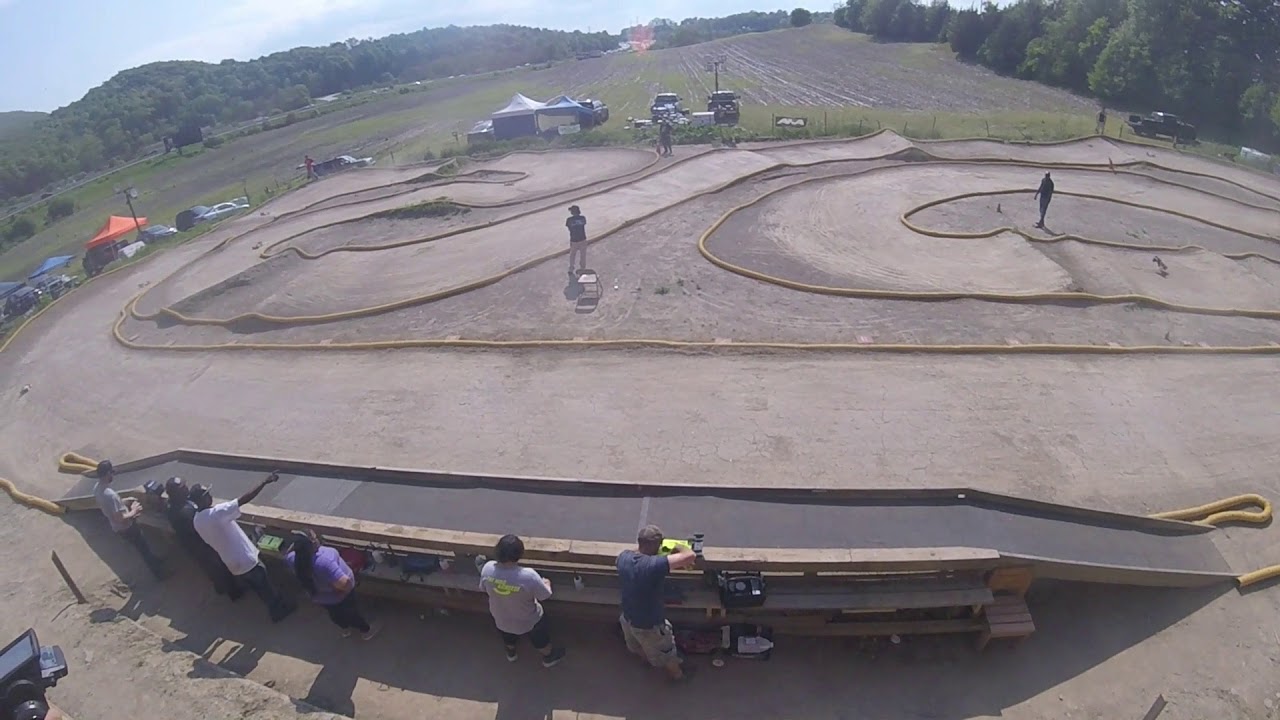 Barnstormers R/C Raceway 5/19/19 Club Race A-Main Nitro Buggy Sworkz S35-3