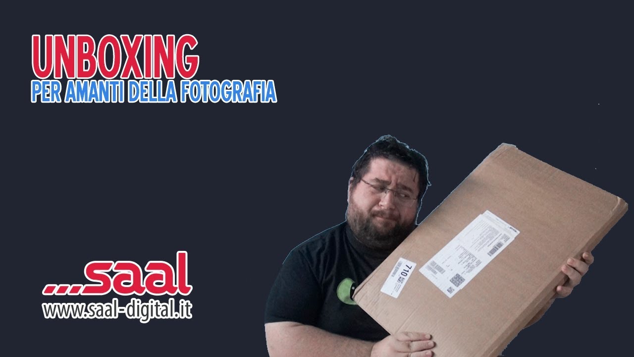 Unboxing per amanti della fotografia (feat. Saal-Digital) 🐨 AlKoal
