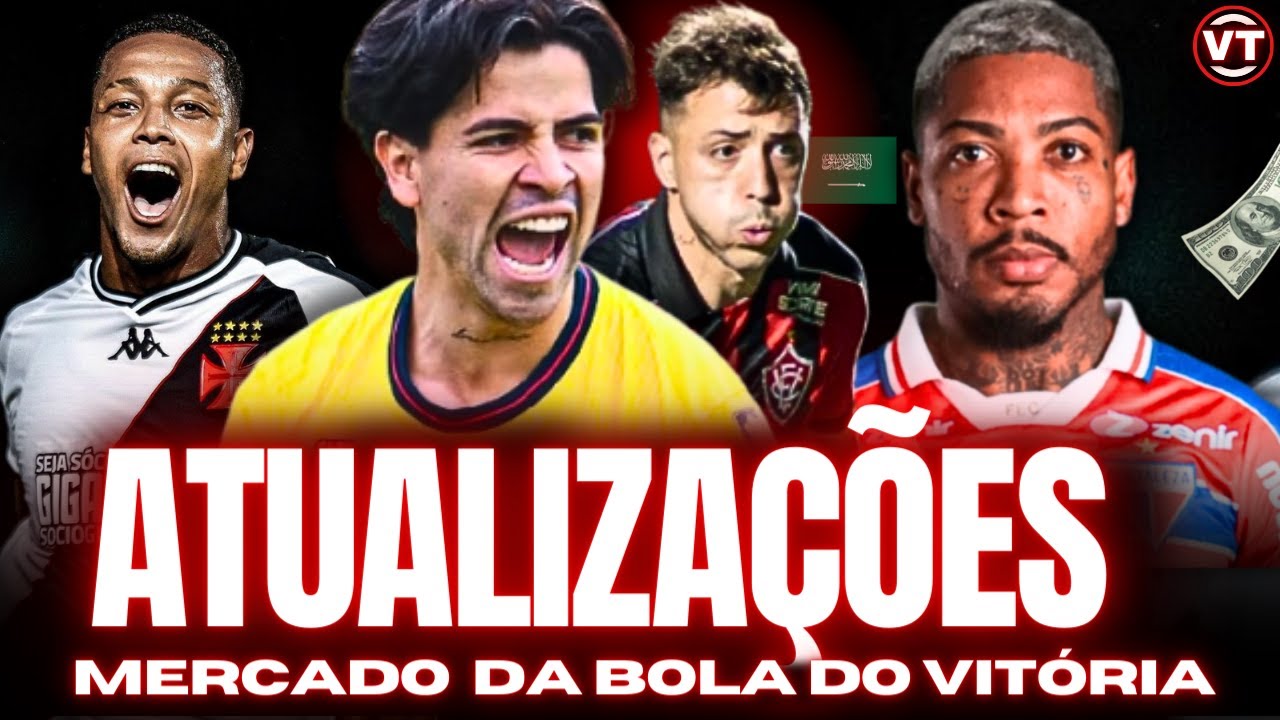 🚨ATACANTE DE SAÍDA DO VITÓRIA! ANDRÉ CURY | GRINGO | MARINHO AINDA TEM CHANCE?