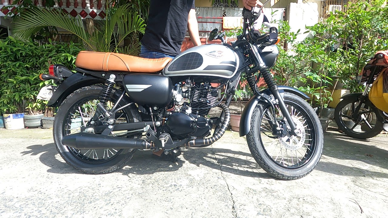 Shopee Exhaust Sound Test - Kawasaki W175
