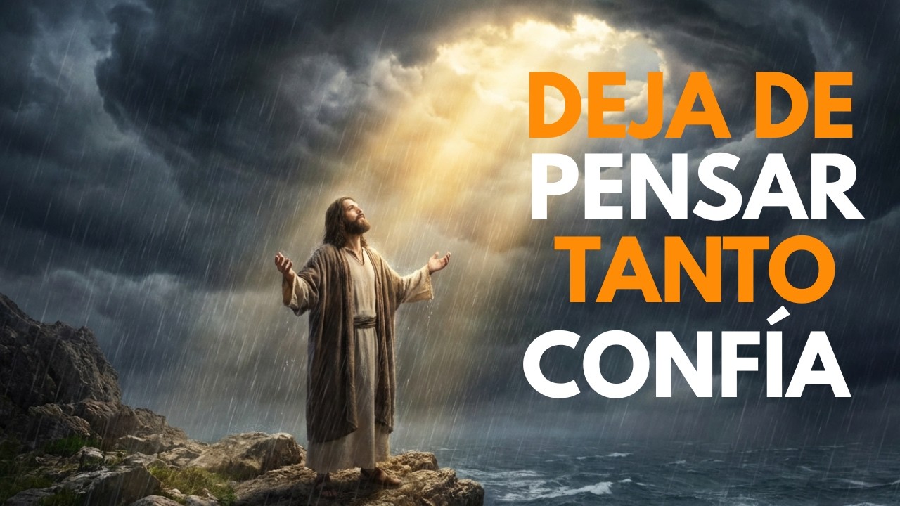 DEJA DE PENSAR TANTO y Confía en Dios | Reflexión Cristiana para Tener Paz Interior