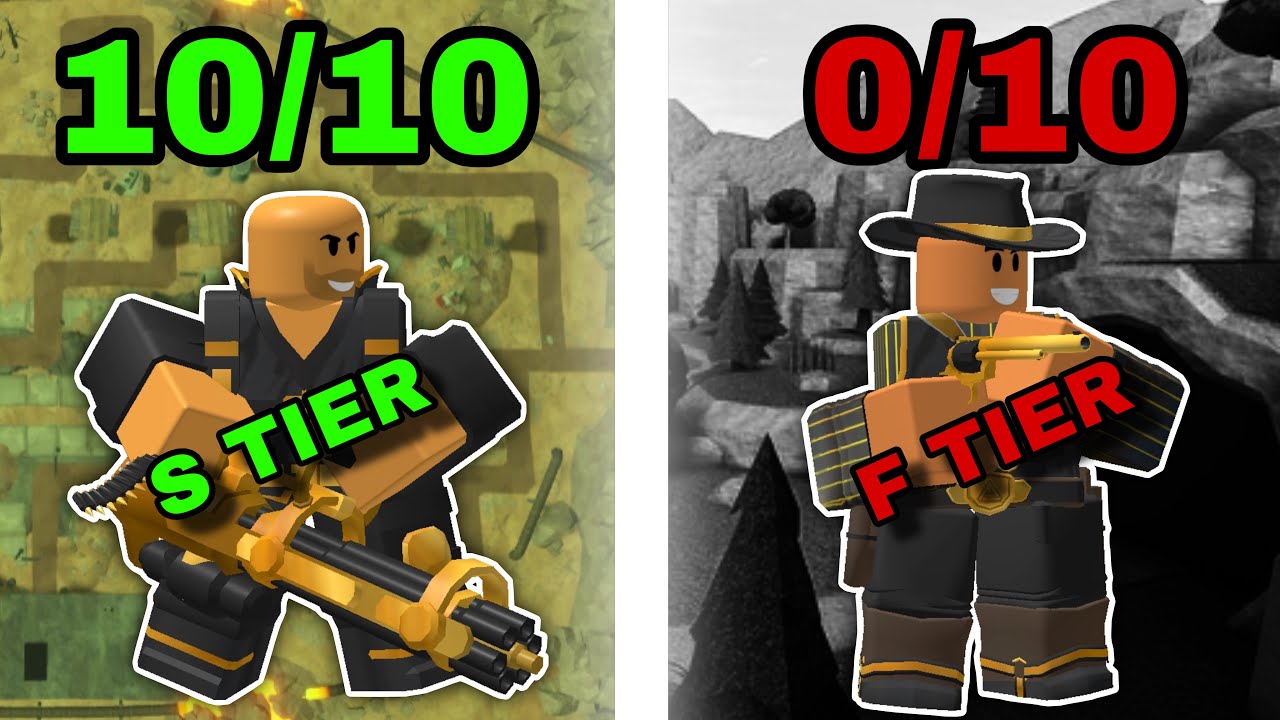 Ranking EVERY Golden Tower (TDS)