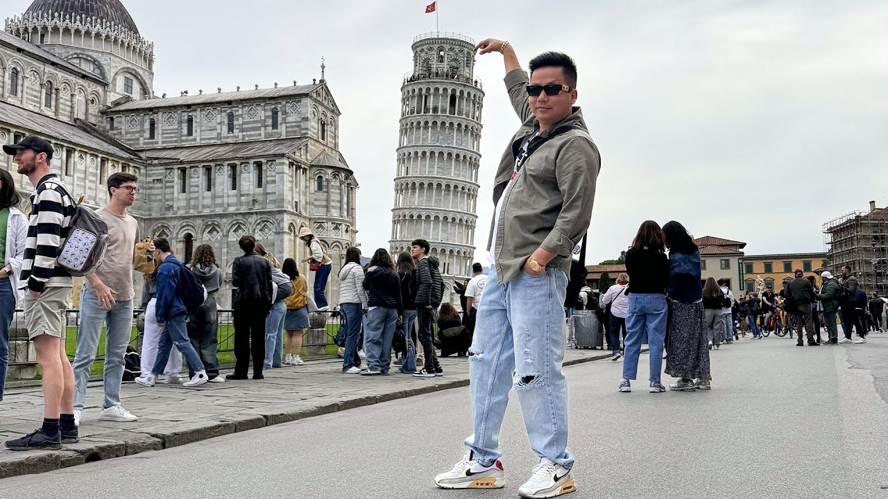 Tháp Nghiêng PISA - Từ Milano Đến Rome