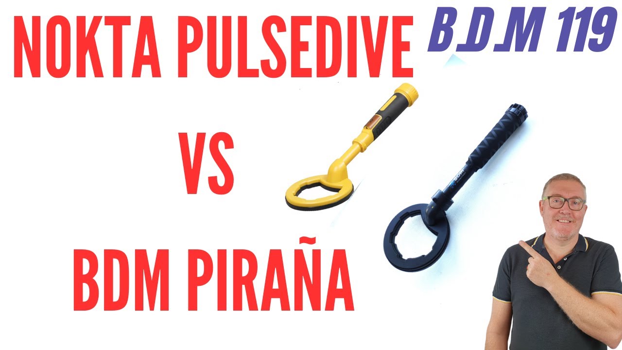 👉💥Comparativa entre pointer BDM piraña y Nokta Pulsedive💥