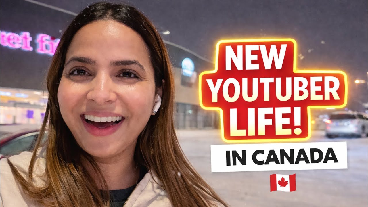 Real Life of a New YouTuber #newyoutuber #vlog #vloglife #dailyvlog #canada 