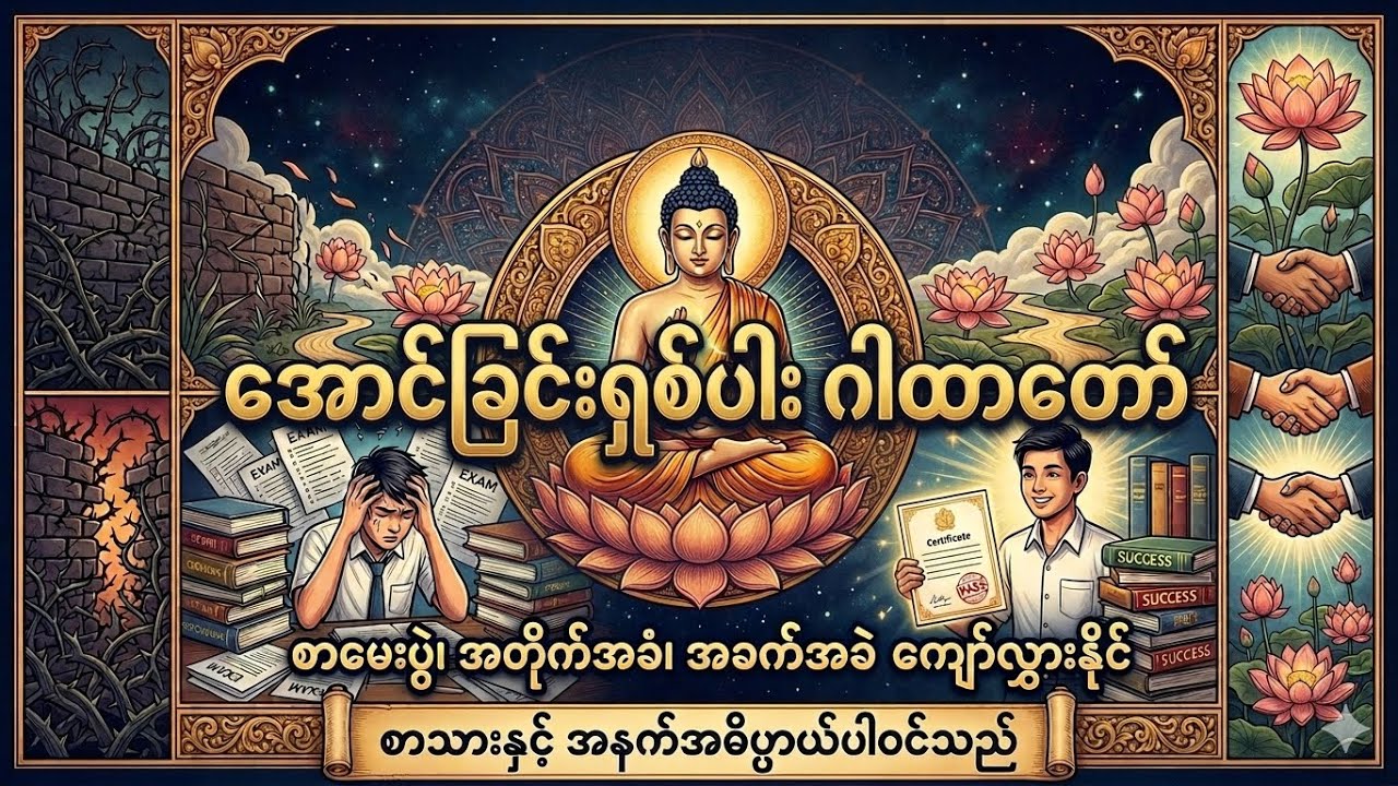 မနက်ခင်းတွင် နားဆင်ရုံဖြင့် တစ်နေ့တာလုံး ဘေးကင်းအောင်မြင်စေမည့် 