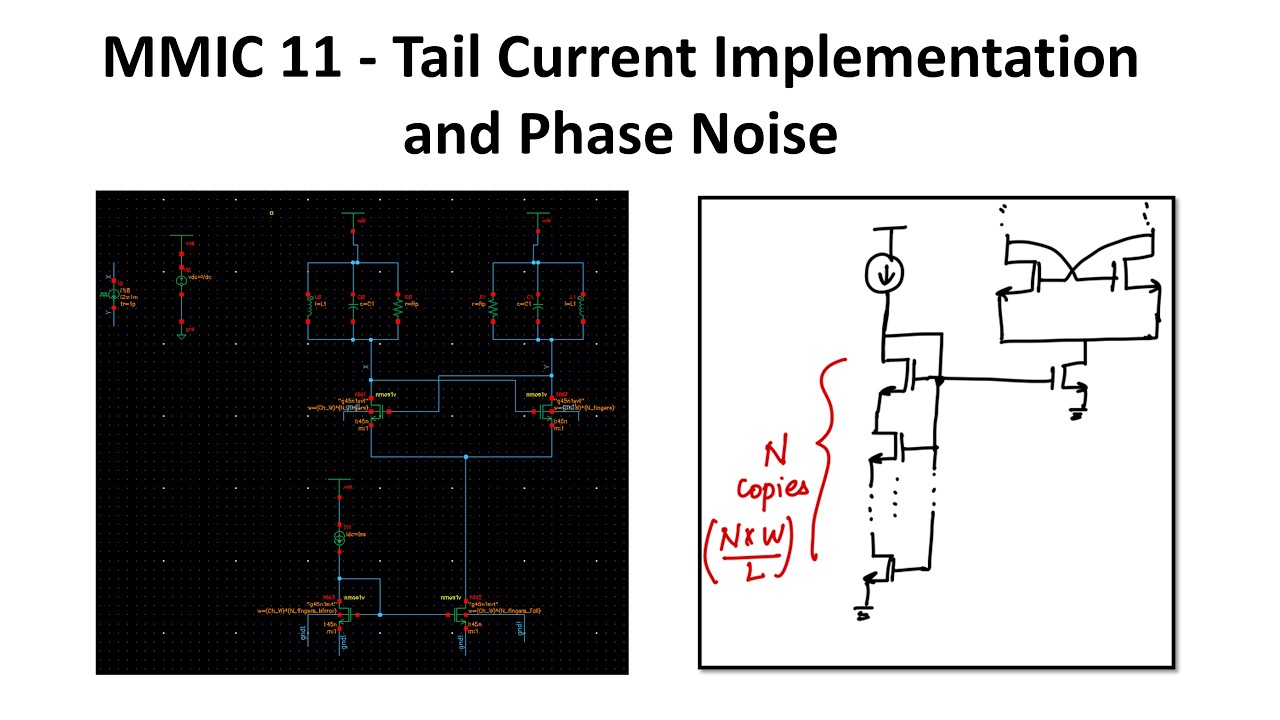 Cross Coupled Oscillator Tail Current Effects - Part 2 | Oscillators 06 | MMIC 11