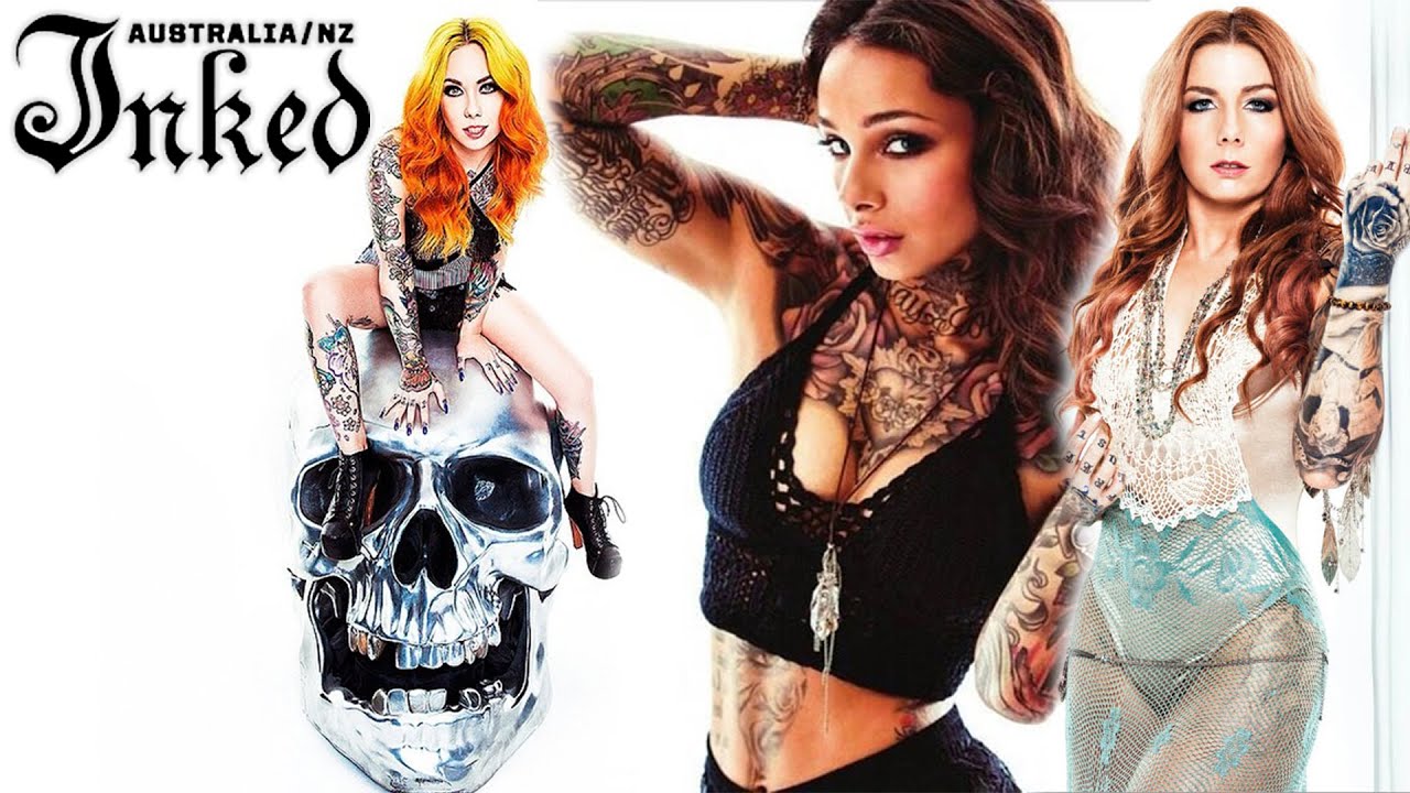 Inked Magazine Photoshoot with Megan Massacre, Teneile Napoli and Cleo Wattenstrom