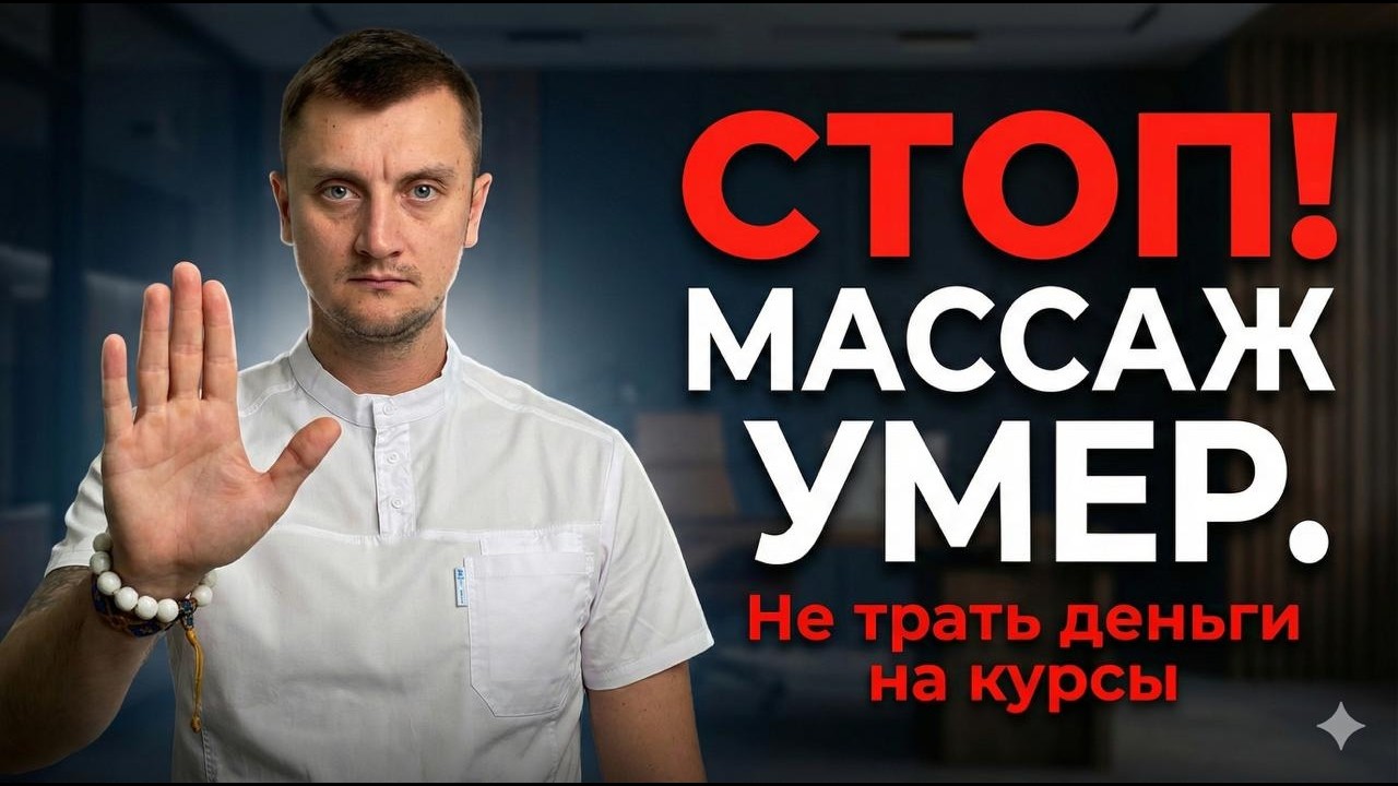 НЕ УЧИСЬ НА МАССАЖИСТА В 2026! 5 причин, почему эта профессия умерла (и где теперь реальные деньги).