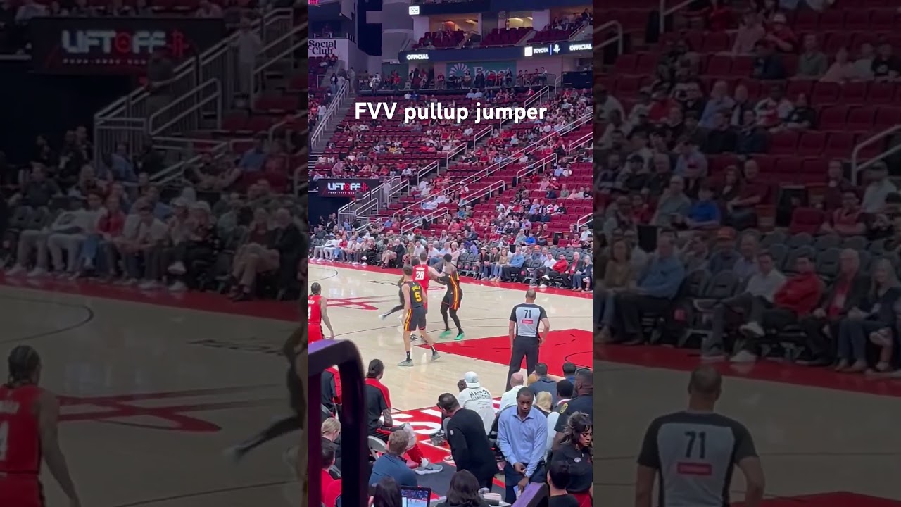 FVV pullup jumper #houston #nba #basketball #rockets #fvv #fredvanvleet #sports @OfficialRockets