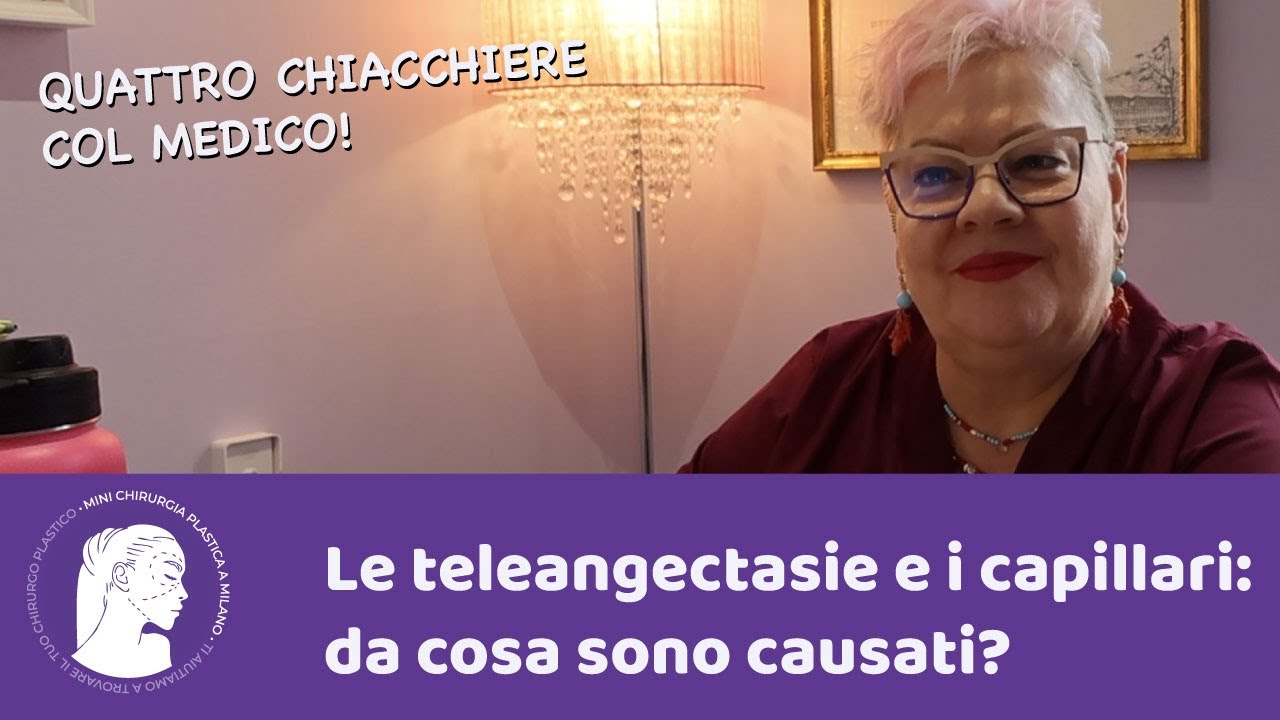 Le teleangectasie e i capillari: sono solo un problema estetico?