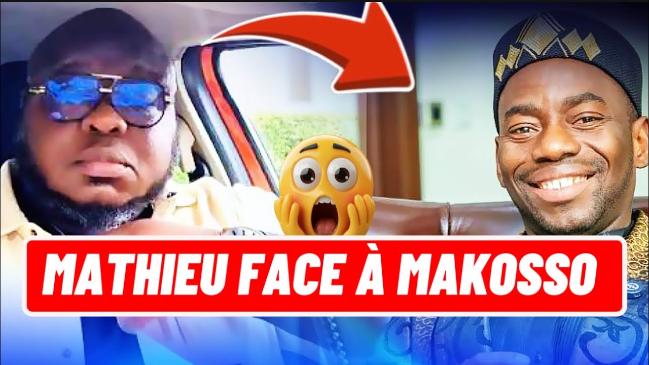😱C’EST CHAUD: MAKOSSO ET MATHIEU FACE A FACE en plein live sur l’affaire maa bio et GEMY ; c’était c