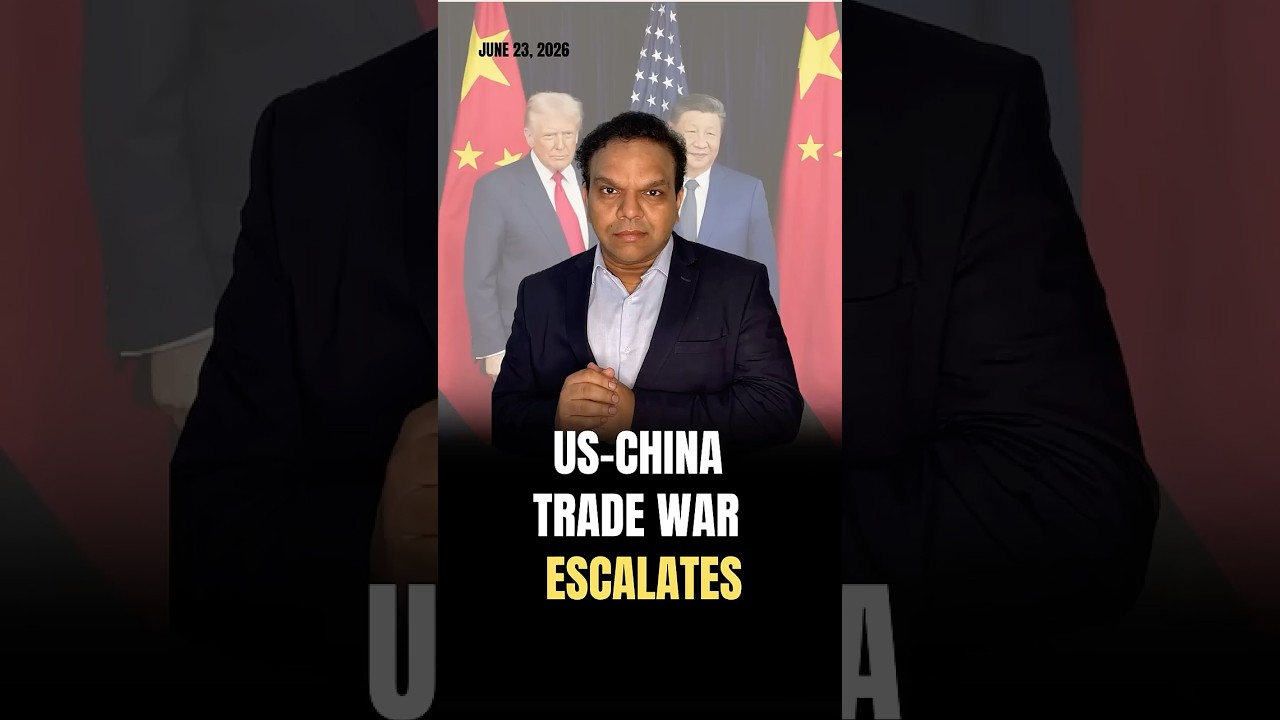 US&ndash;China TradeWarEscalates #iran #iranisraelwar #iranwar #china #pakistan #tradedeal #taiwan #trump