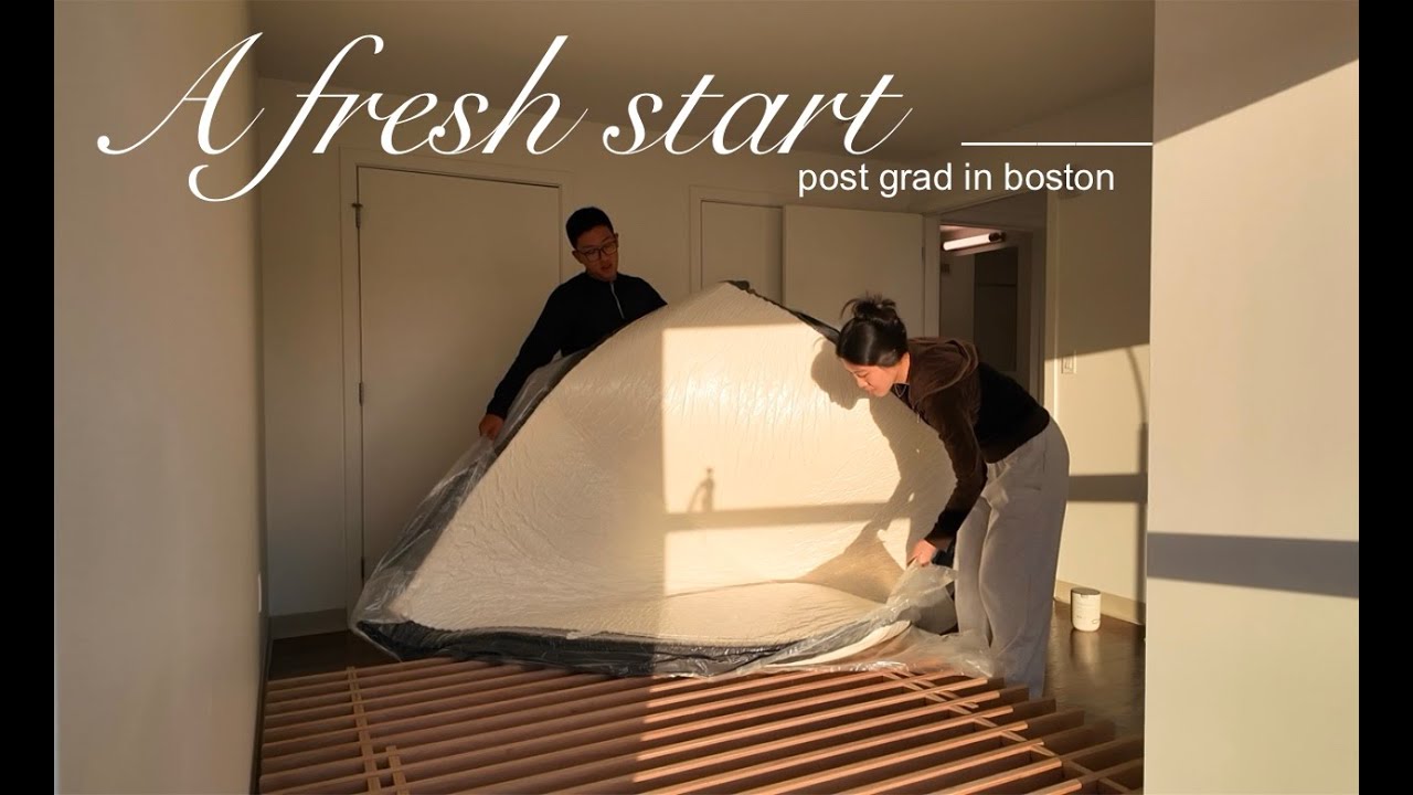 Moving in with my boyfriend | dream apartment in Boston