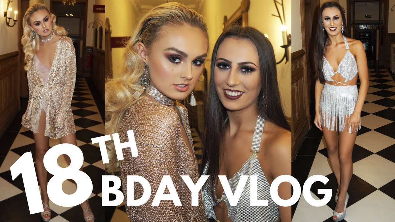 18TH Birthday Vlog !!! Kloe's Bday Bash in Scotland