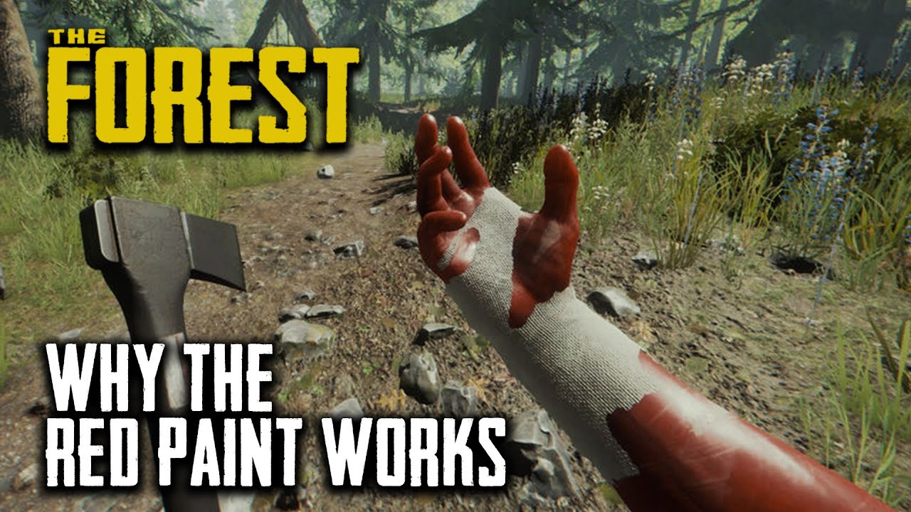 The Forest: Why the Red Paint Camouflage Works (Theory Series)
