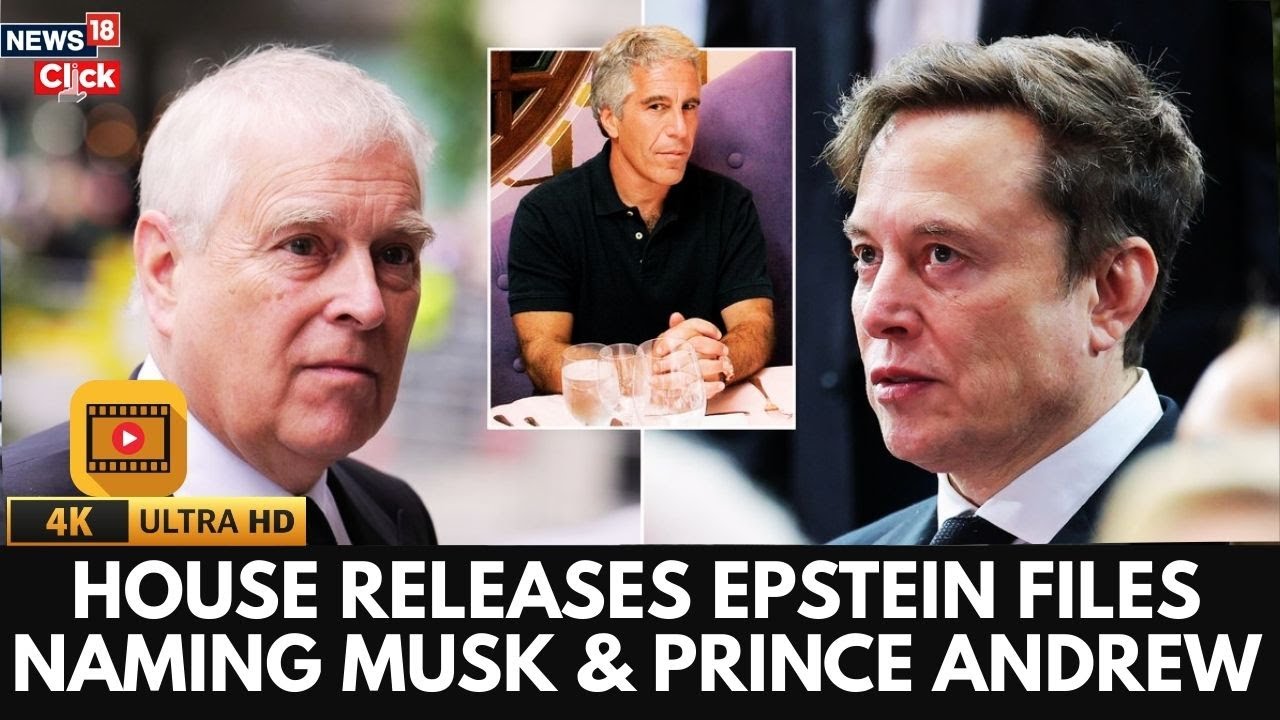 New Epstein Files Released | Elon Musk, Prince Andrew & Peter Thiel Named in New House Documents-4K