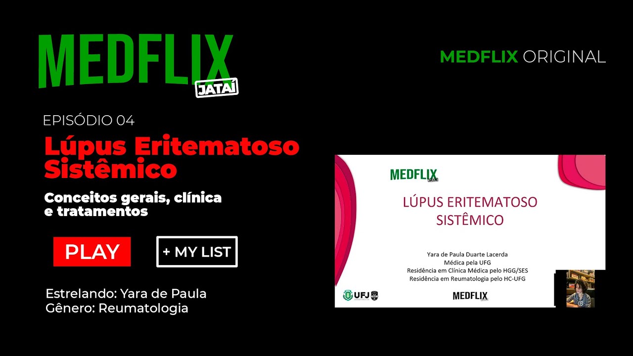 MEDFLIX | T01 EP 04 | Lúpus Eritematoso Sistêmico