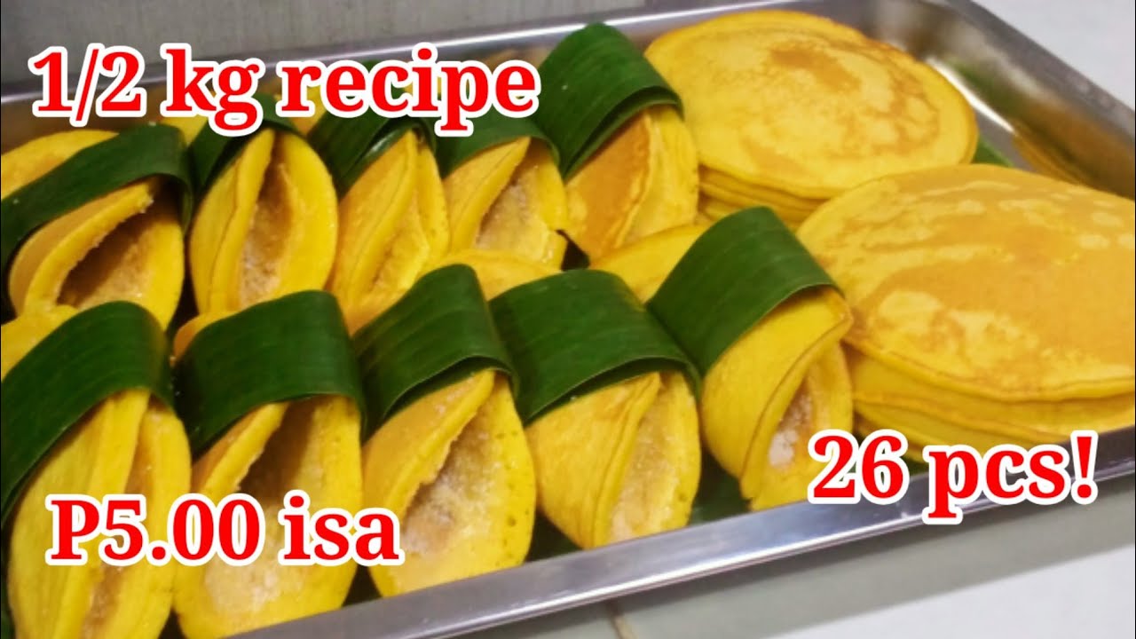 PINOY HOTCAKE/Madali at Murang PANGNEGOSYO recipe with COSTING