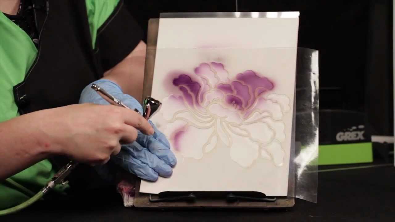 Grex Food Decorating Series - Bonus Episode - Using Stencils & Shields