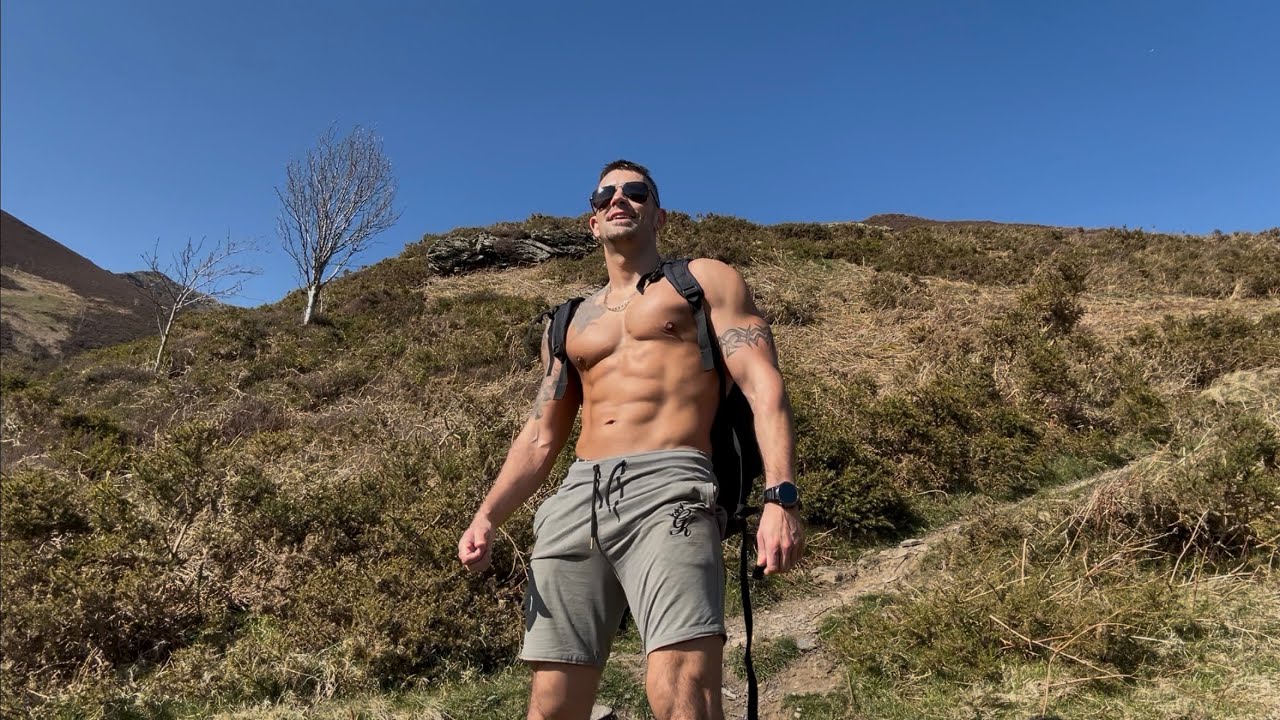 Hike up Blencathra Mountain Lake District UK for fitness! 