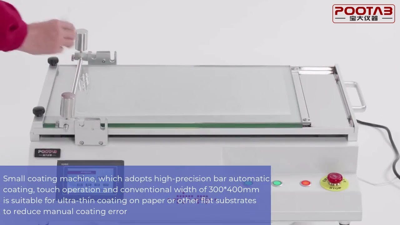 Wire Rod Coating Machine Laboratory Automatic Coat Area 300*400mm