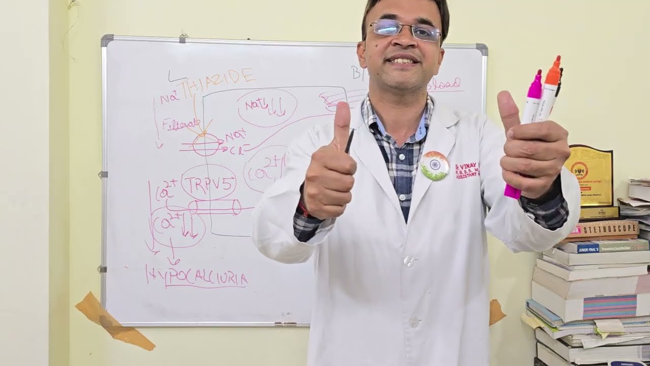 HOW THIAZIDE DIURETICS CAUSE HYPOCALCIURIA