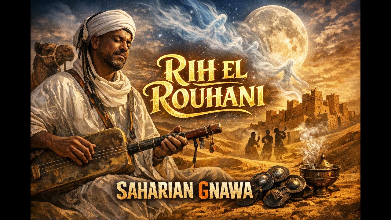 Saharian Gnawa - Rih El Rouhani ريح الروحاني #gnawa #moro #gnawamusic #trancemusic #MoroccanCulture