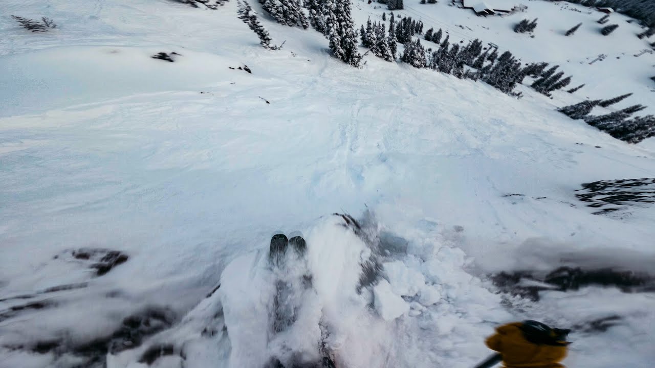 Early Season Pow and Cliffs at Crystal