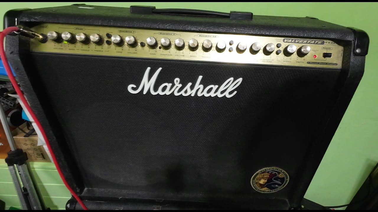 Marshall Valvestate VS265 Guitar Amplifier Let's Fix it Lengthy Demo on this One
