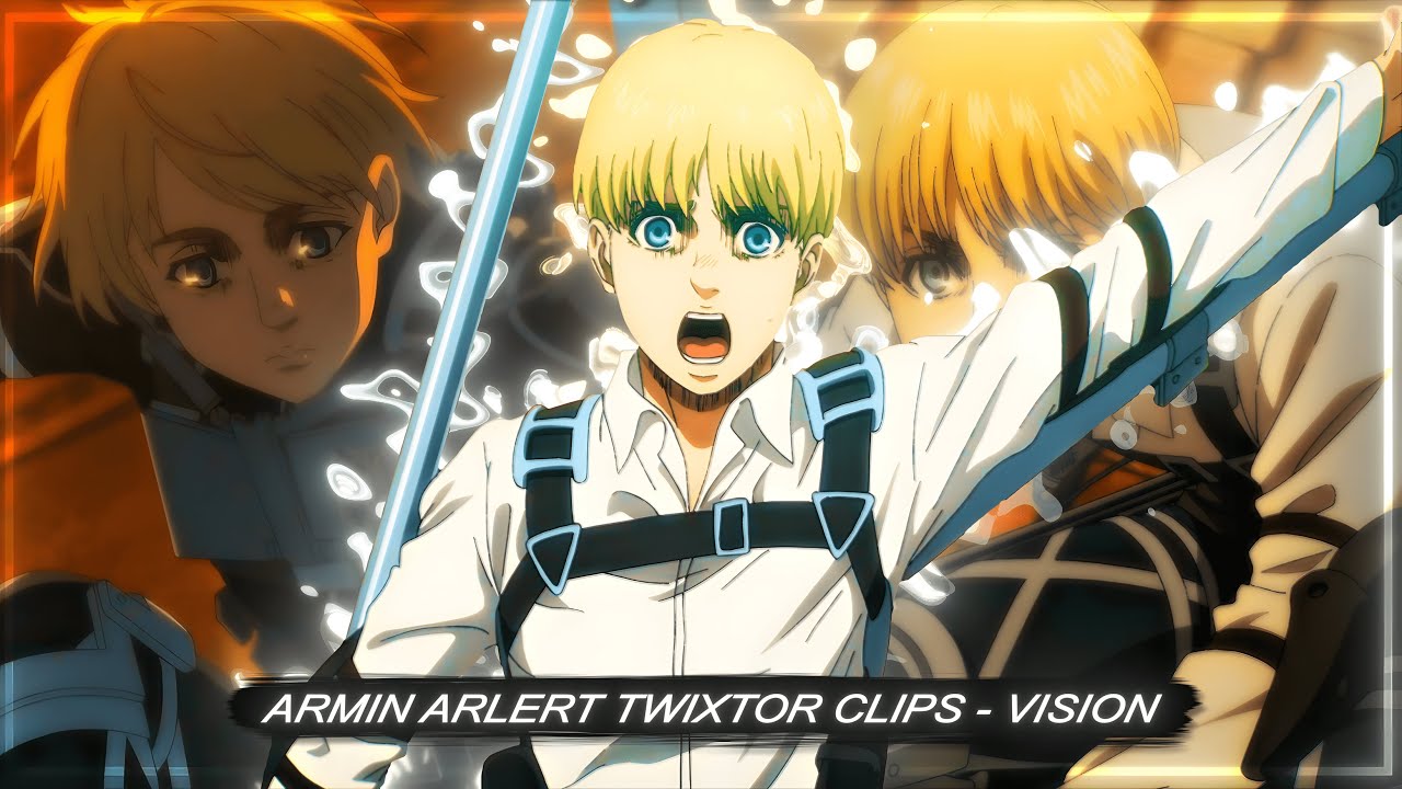 Armin Arlert 4K Twixtor | Attack On Titan