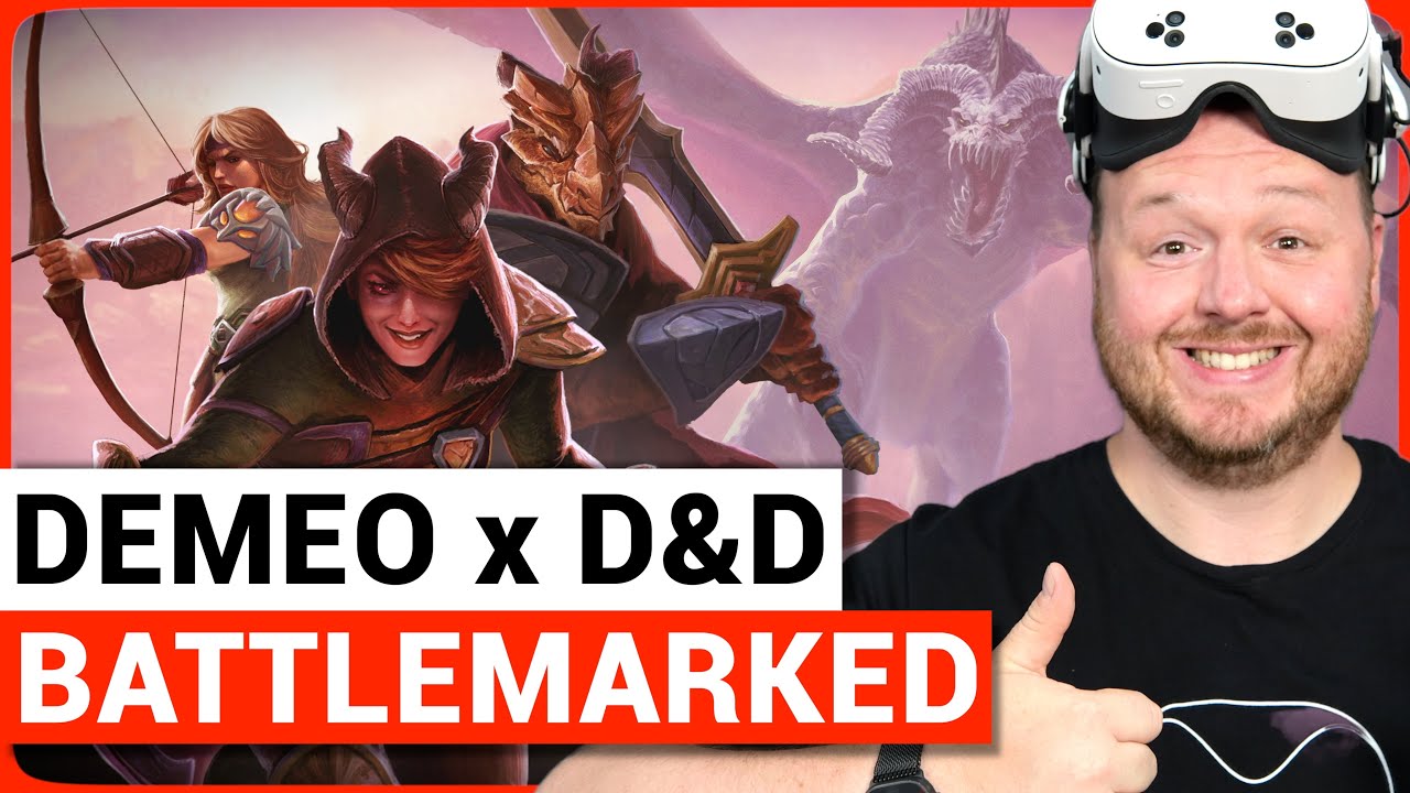 DEMEO x DUNGEONS & DRAGONS BATTLEMARKED VR auf der Meta Quest 3S