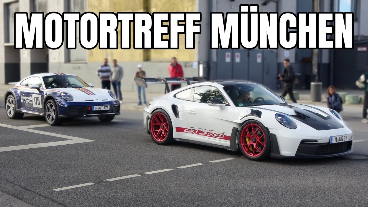 Mengen an Supercars beim Motortreff in München!! (Part 1)| Carspottingvlog