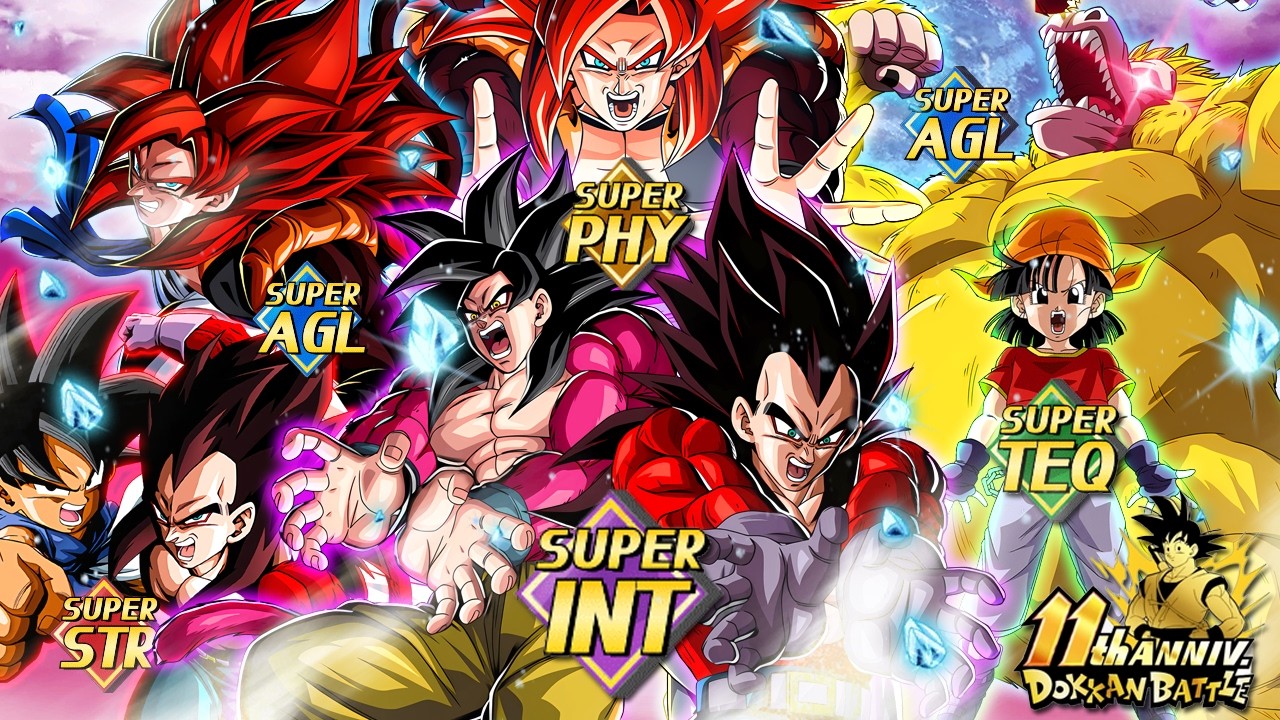 THE 11TH ANNIVERSARY GT HEROES TEAM IS A MONSTER TRUCK!!! (DBZ: Dokkan Battle)
