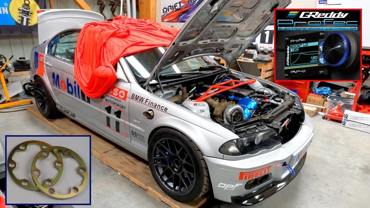 E46 328i TURBO: Alternateur explosé 😤😡 Boost Controller GReddy PRofec 🙌  & cardan skf 🙄