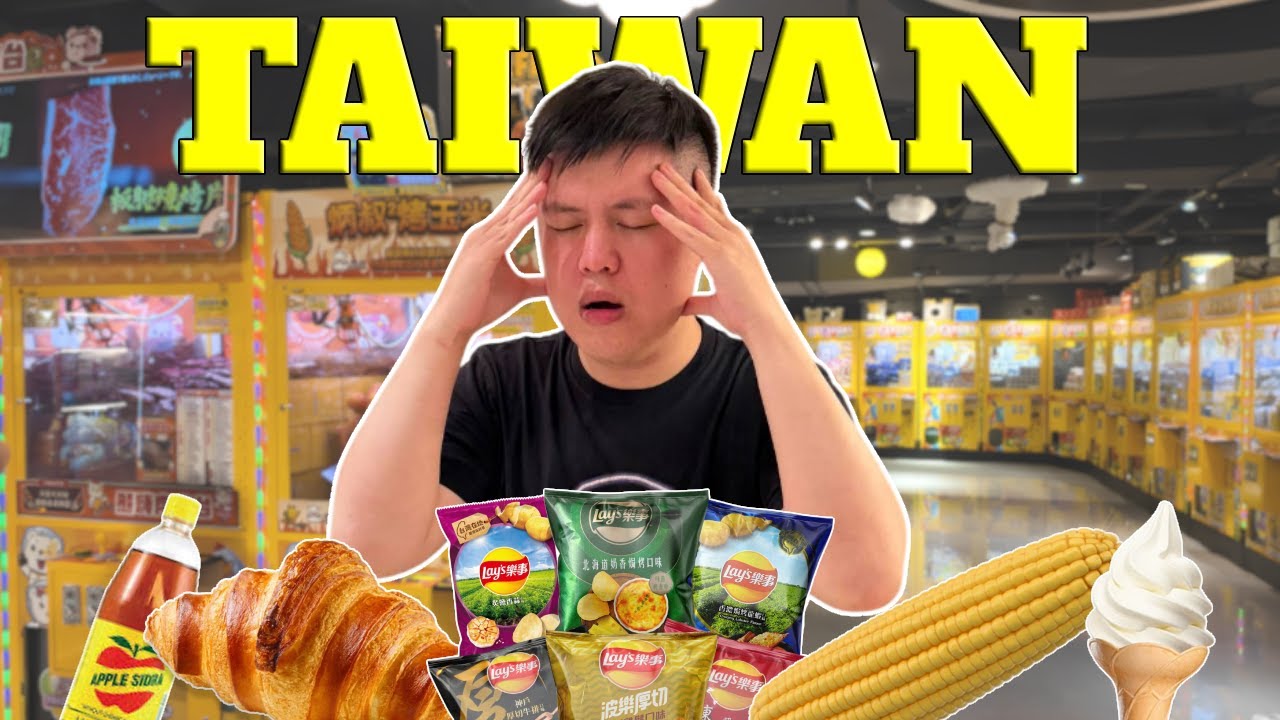 Surviving a Day on Claw Machine Food in Taiwan