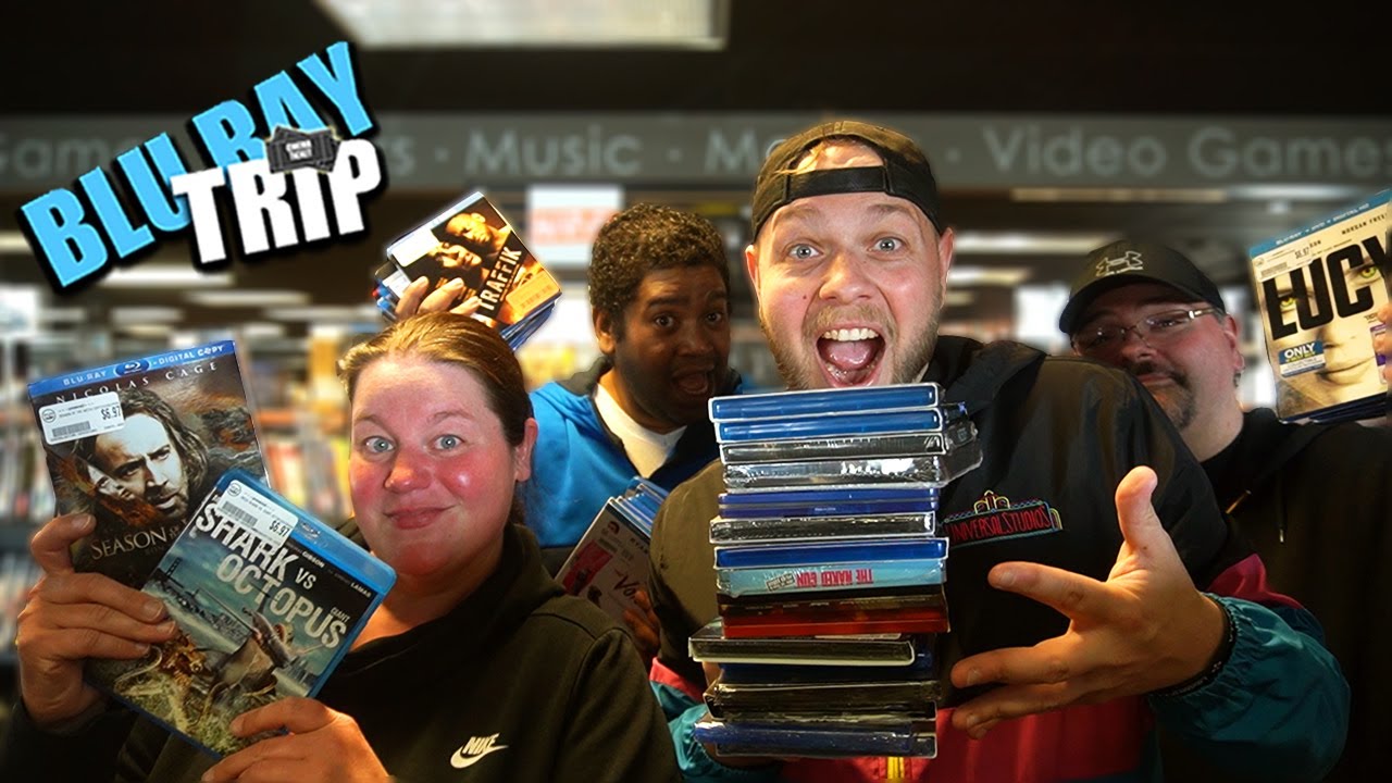 Blu-ray Hunting at Bullmoose with SUSAN! and the Crew!! I found 10 titles!!!! Wallet was hurting!