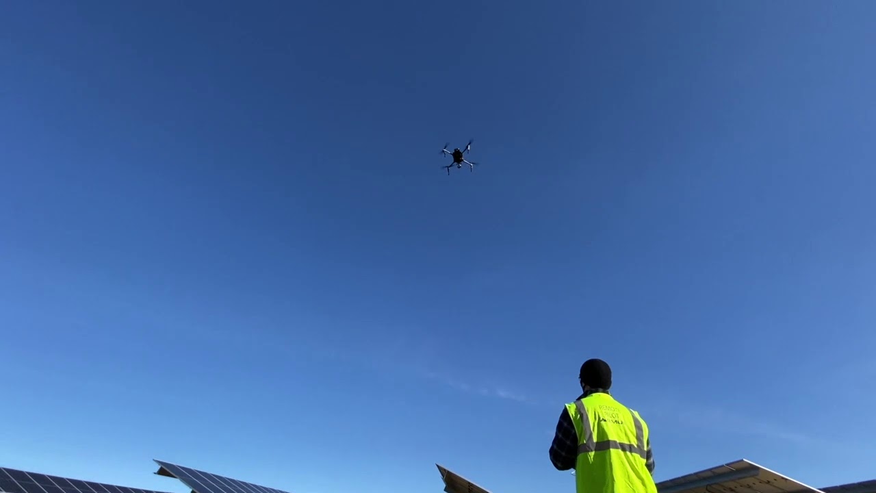 Solar Aerial Thermography Inspection using Aerospec APP
