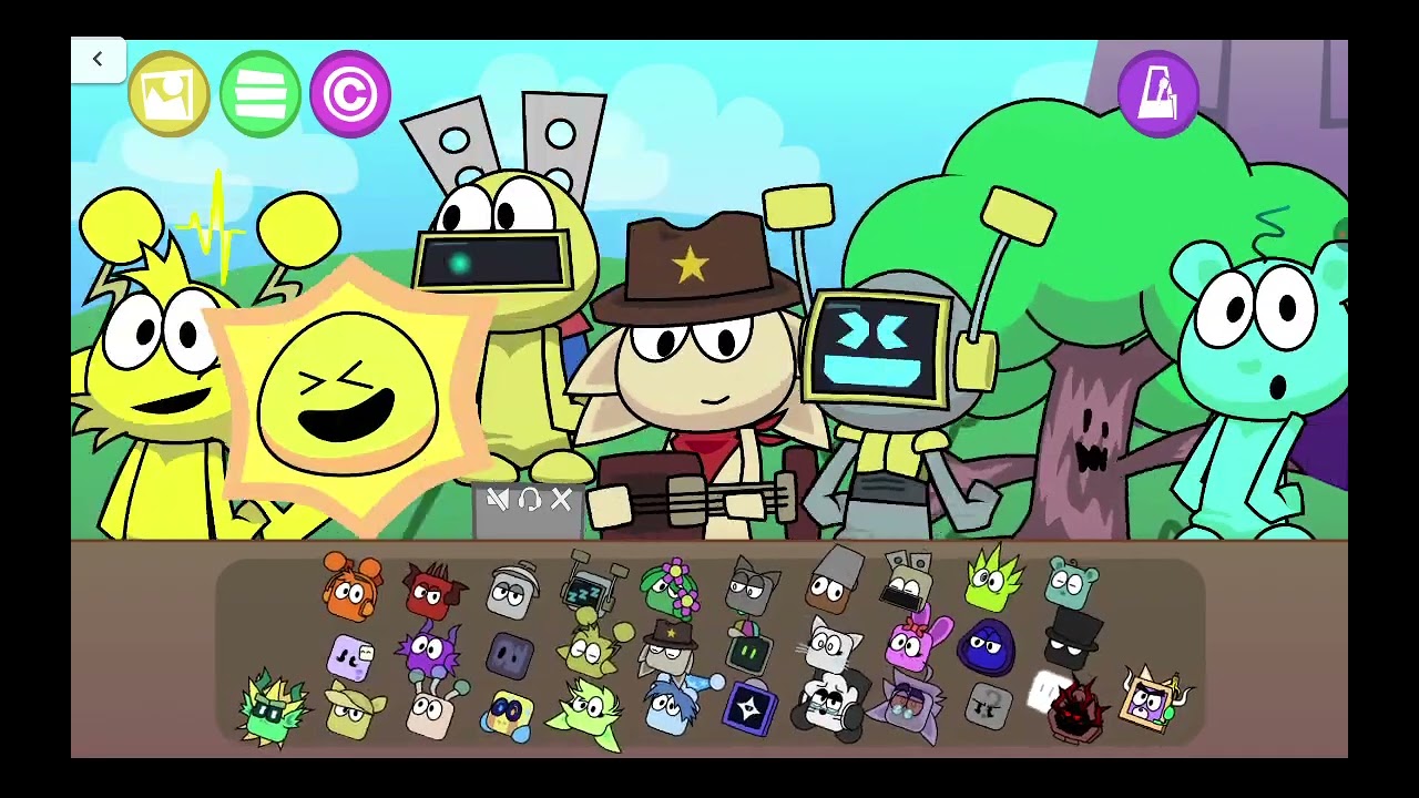 Me playing sprunksters(Aka my main fandom)