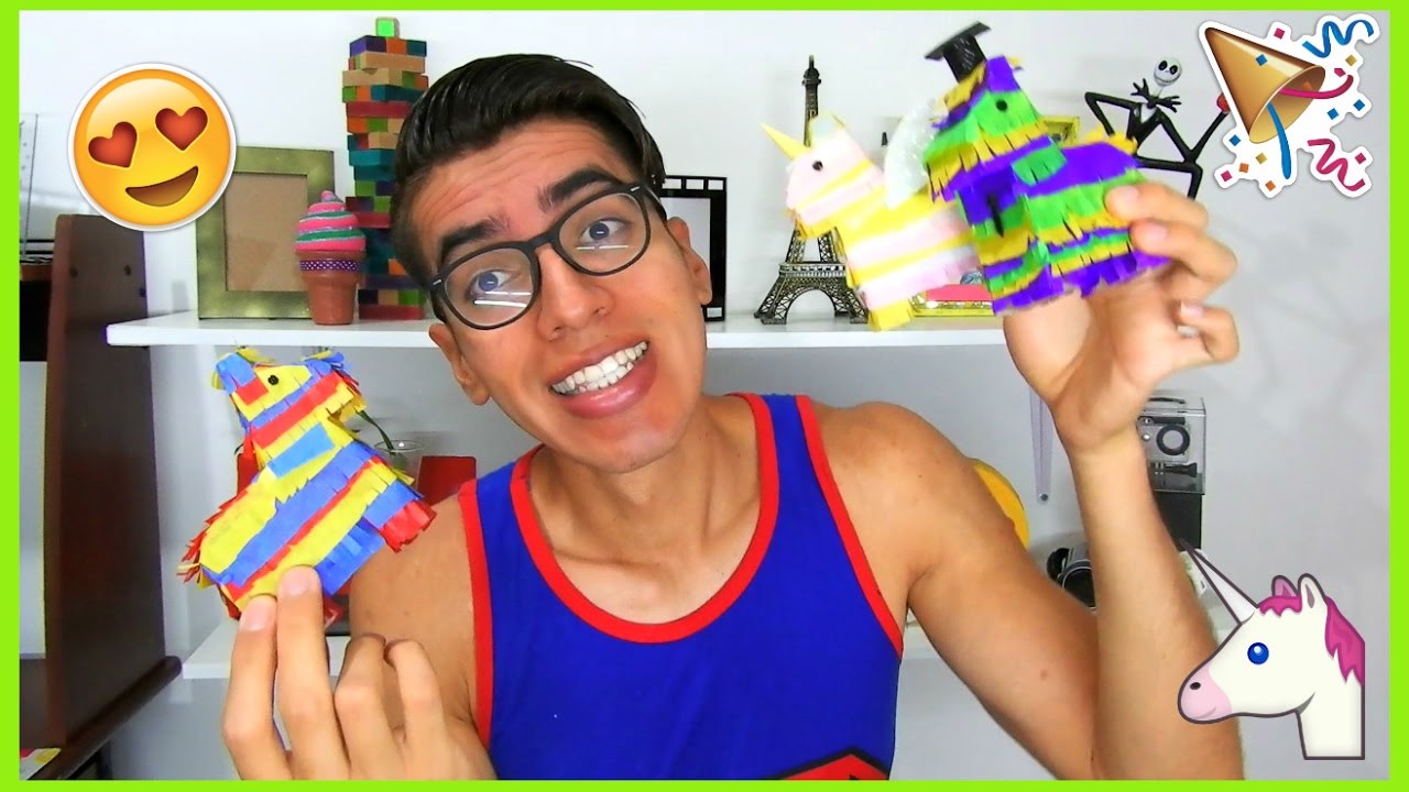 DIY // MINIPIÑATAS MEXICANAS // Soy JGo