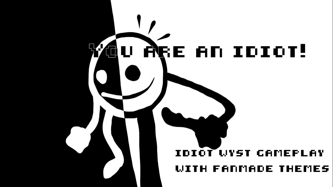 YOU ARE AN IDIOT!!! //pillar chase 2// (idiot wyst gameplay/edit)
