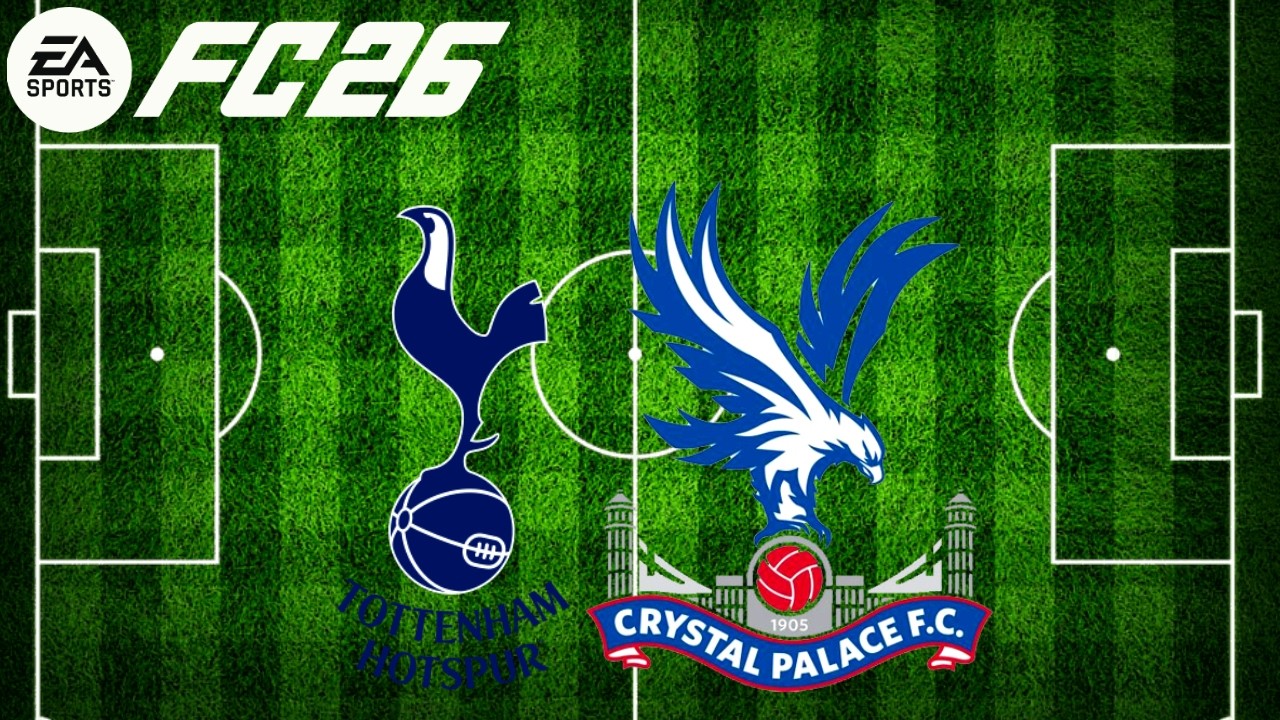 🔴 TOTTENHAM X CRYSTAL PALACE PREMIER LEAGUE 2026 SIMULAÇÃO FUTEBOL EA FC 26