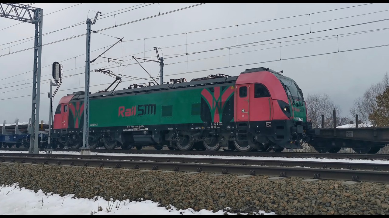 Mijanka pociągów towarowych, EU07-339 Kolprem i E6MST-037 RailSTM